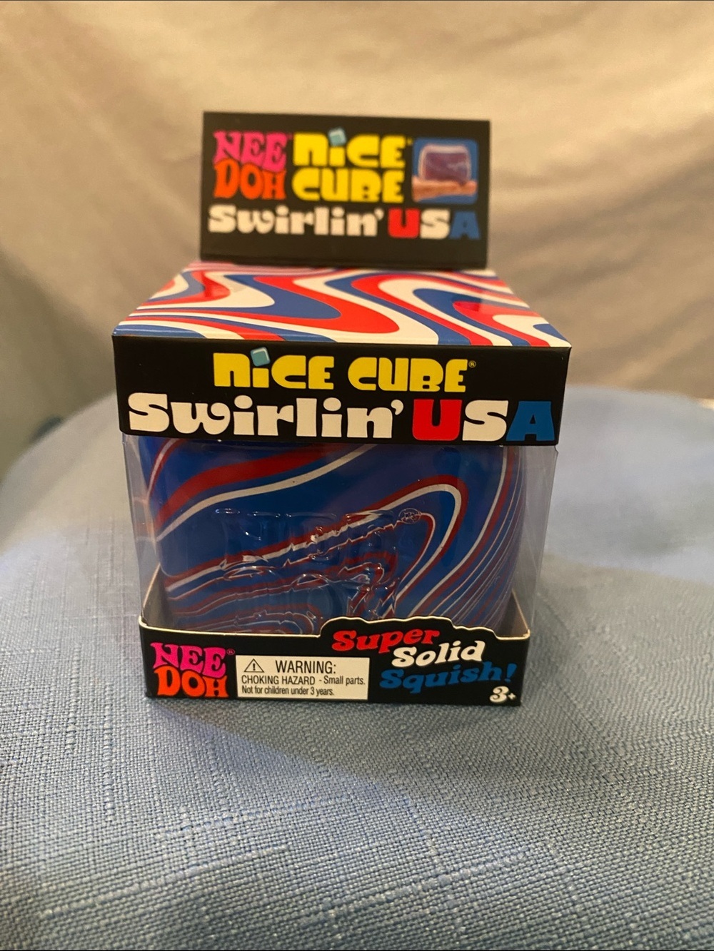 Special Limited Edition NeeDoh Nice Cube Swirlin USA, 1 pc